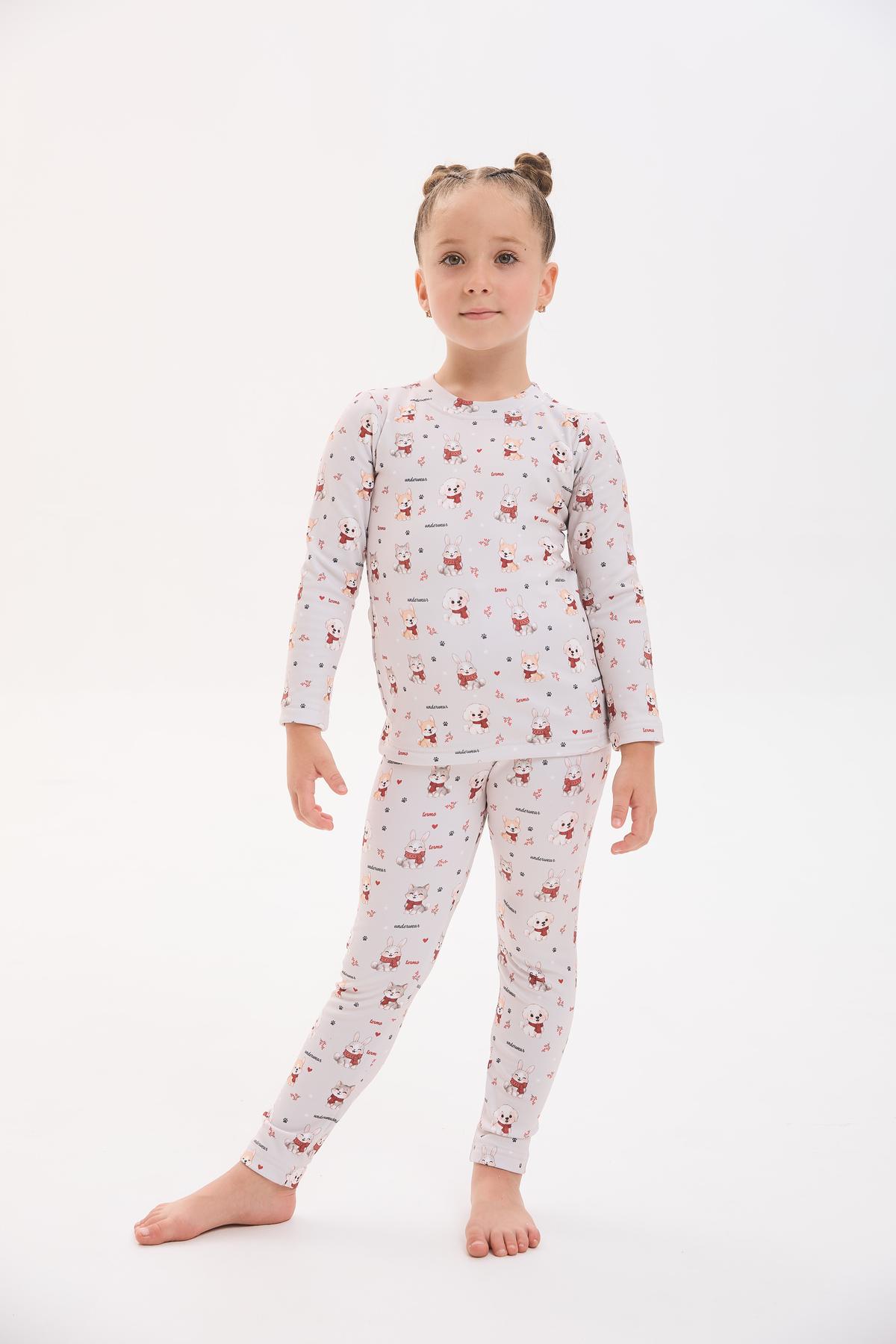 Термобілизна дитяча Thermo Print Kids — WINTER FRIENDS — фото 1