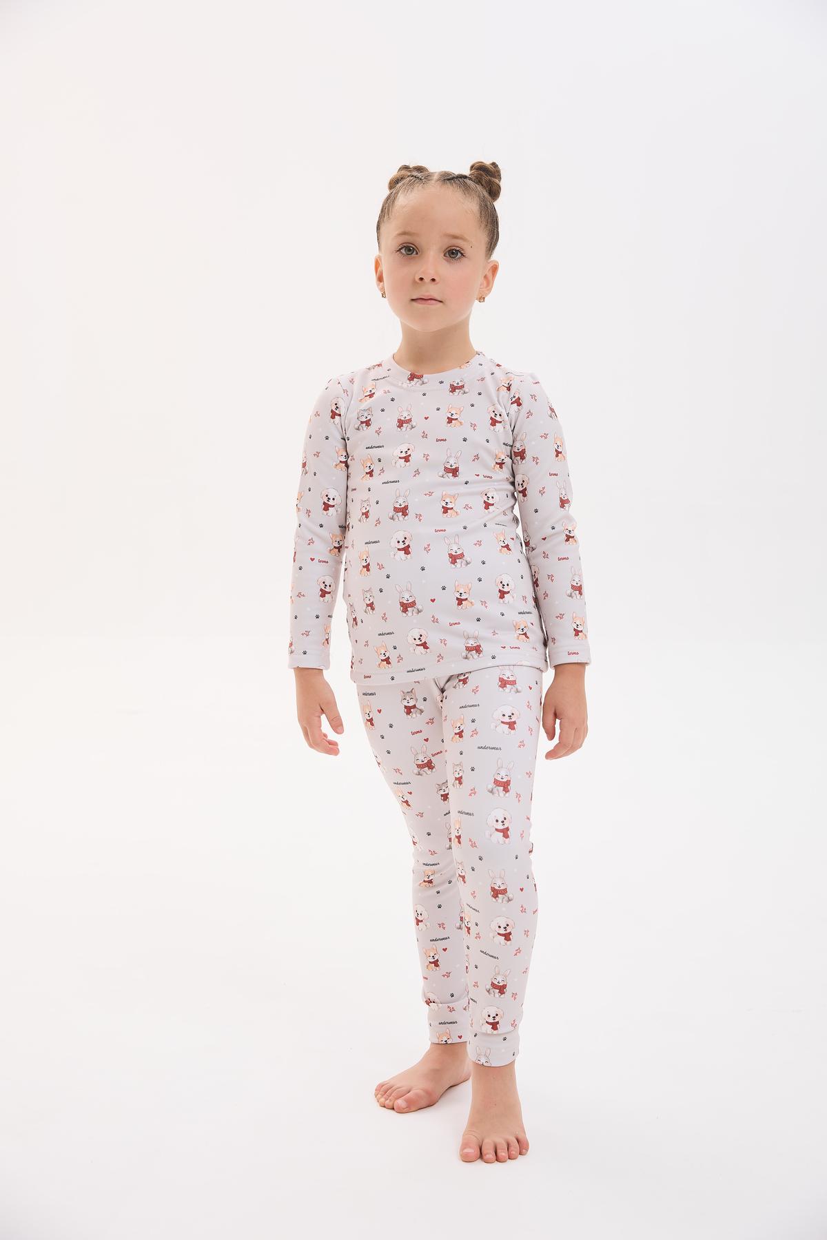 Термобілизна дитяча Thermo Print Kids — WINTER FRIENDS — фото 2