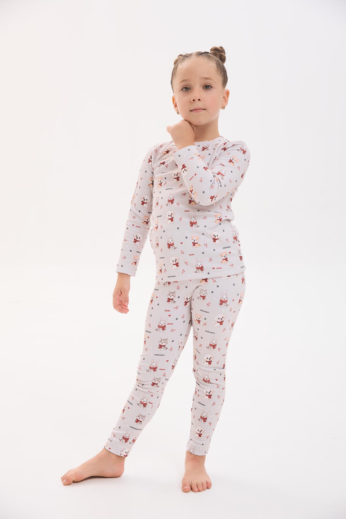 Термобілизна дитяча Thermo Print Kids — WINTER FRIENDS — фото 3