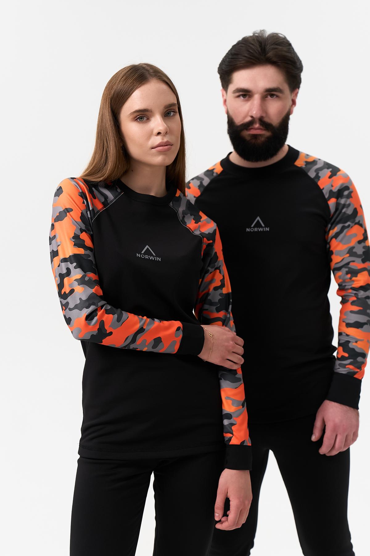 Термобілизна NORWIN Orange Pixel — фото 3